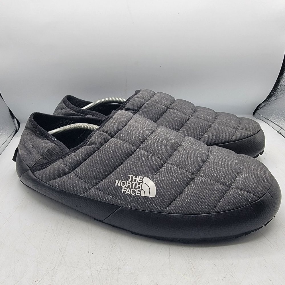 The North Face Thermoball Mens 14 Black Traction Mule V Lined Loafers Comfort